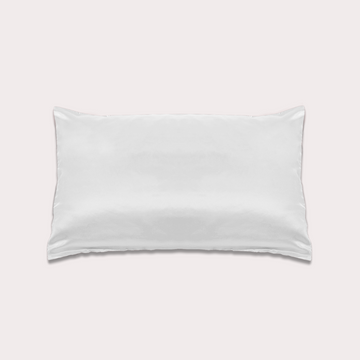 100% Silk Pillowcase - White - Queen