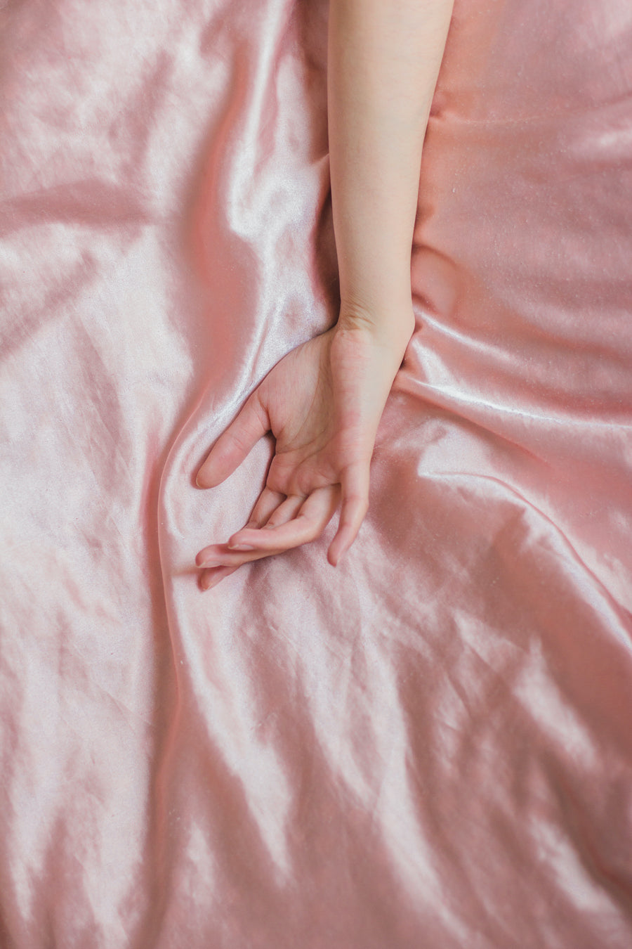 100% Silk Pillowcase - Pink - Standard